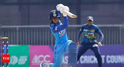 Women's Asia Cup: Jemimah's career-best powers India to 41-run win over Sri Lanka