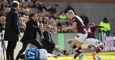 What Rangers boss Gio van Bronckhorst said to Cammy Devlin after Hearts hothead's red card
