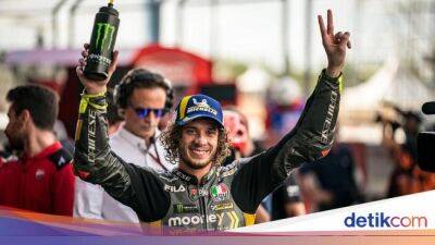 Valentino Rossi - Marc Marquez - Fabio Quartararo - Francesco Bagnaia - Jorge Martín - Johann Zarco - Marco Bezzecchi - Marco Bezzecchi, Murid Rossi Pecahkan 2 Rekor di MotoGP Thailand - sport.detik.com - Thailand