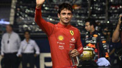 Max Verstappen - Lewis Hamilton - Sergio Perez - Charles Leclerc - Singapore Grand Prix: Ferrari's Charles LecLerc On Pole - sports.ndtv.com - Poland - Singapore -  Singapore