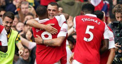 Arsenal keep hold of top spot with impressive derby win over rivals Tottenham