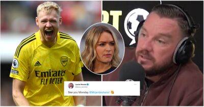 Thomas Partey - Gabriel Jesus - Harry Kane - Tottenham Hotspur - Arsenal 3-1 Spurs: Laura Woods' cheeky Jamie O'Hara dig is going viral - givemesport.com
