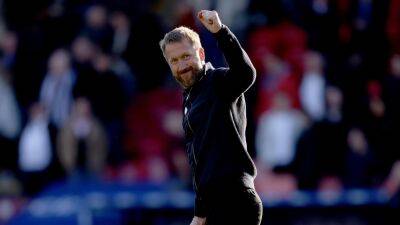 Graham Potter delighted with 'collective spirit' after Chelsea fight back to beat Crystal Palace