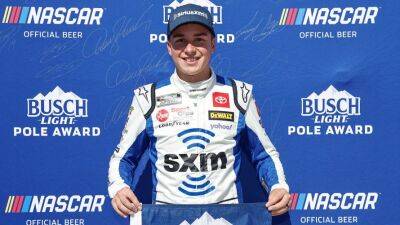 Christopher Bell wins Cup Series pole at Talladega Superspeedway