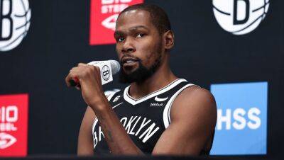 Kevin Durant - Brooklyn Nets - Durant tired of talking Nets dramatic offseason: ‘I didn’t miss any games’ - nbcsports.com -  Brooklyn