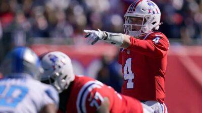 Patriots' defense helps Bailey Zappe to shut out victory
