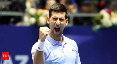 'Super-pumped' Novak Djokovic ending troubled year on a high