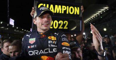 Max Verstappen claims second drivers’ championship amid chaotic scenes in Japan