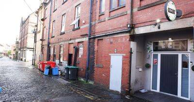Dad stabbed trying to protect son as violence erupts in early hours on street