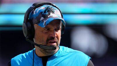 Nick Cammett - Diamond Images - Getty Images - Brian Flores - Matt Rhule - Panthers fire Matt Rhule after poor start to 2022 season - foxnews.com - New York - San Francisco -  Chicago - state Arizona - county Brown - county Cleveland - state New Jersey -  New Orleans - county Rutherford - county Mitchell