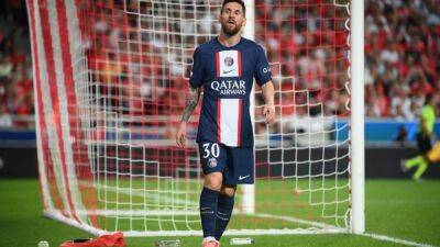 Lionel Messi - Sergio Ramos - Nuno Mendes - Renato Sanche - Presnel Kimpembe - Paris Saint-Germain - PSG's Lionel Messi Out Of Benfica Champions League Match Due To Injury: Report - sports.ndtv.com - France - Spain - Portugal - Argentina -  Sanche