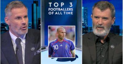 Ronaldo, Messi, Zidane, Maradona - Roy Keane & Jamie Carragher name football’s GOATs
