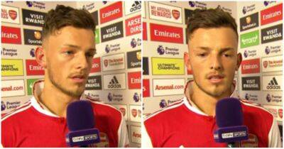 Arsenal star's emotionless interview after Liverpool win was so bizarre