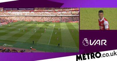 Luis Suarez - Mikel Arteta - Luis Díaz - Richard Keys - Arsenal goal allowed to stand vs Liverpool due to VAR technical error with potential Bukayo Saka offside - metro.co.uk