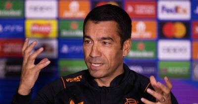 Gio van Bronckhorst insists Rangers ready for frantic Liverpool clash as he warns players to keep their cool