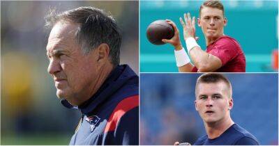 Tom Brady - Bill Belichick - New England Patriots: Bill Belichick addresses potential QB controversy of Zappe & Jones - givemesport.com -  Lions -  Detroit