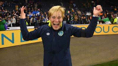 Vera Pauw - Courtney Brosnan - Amber Barrett - Emotional Vera Pauw heaps praise on Amber Barrett and Courtney Brosnan - rte.ie - Netherlands - Ireland