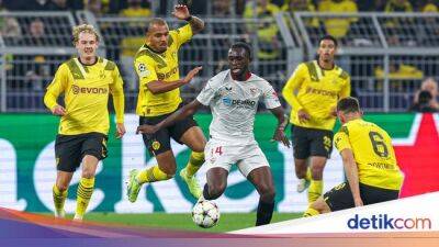 Borussia Dortmund - Jude Bellingham - Liga Champions: Dortmund Vs Sevilla Imbang, Man City ke 16 Besar - sport.detik.com - Manchester -  Copenhagen -  Man