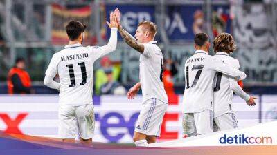 Antonio Ruediger - Carlo Ancelotti - Toni Kroos - Karena Real Madrid Pantang Menyerah - sport.detik.com -  Donetsk