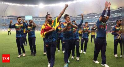 Asia champions Sri Lanka have 'everybody behind us' for T20 World Cup