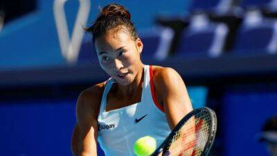 WTA roundup: Lucky loser Qinwen Zheng advances in San Diego