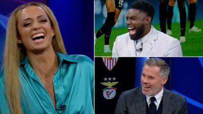 Thierry Henry - Jamie Carragher - Micah Richards - Jamie Carragher & Micah Richards' cheeky dig at Kate Abdo after Real Madrid UCL qualification - givemesport.com