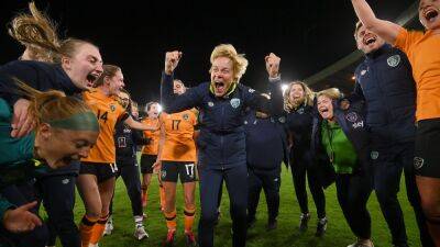 Vera Pauw - Amber Barrett - Mnáwesome - Pauw dedicates victory to women of Ireland - rte.ie - Ukraine - Scotland - Australia - Madrid - Ireland - New Zealand - county Republic
