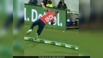 Watch: Ben Stokes Saves Certain Six With Outrageous Fielding On Boundary Rope In 2nd T20I Vs Australia