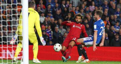 Mo Salah rewrites player rating rulebook as Liverpool icon batters Rangers to make Champions League history