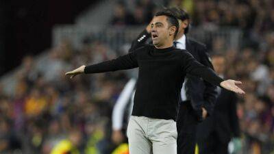Xavi blames 'defensive mistakes' as Barcelona face 'cruel' Champions League group exit
