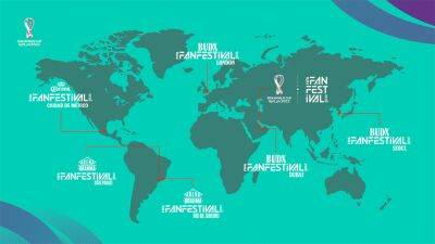 World Cup 2022: Six Global Cities to Host International FIFA Fan Festivals including one in the UK