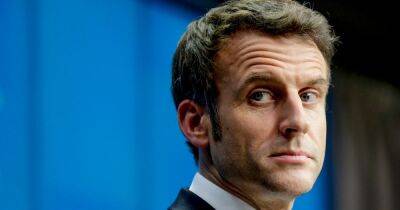 Macron responds to Russia claims that Ukraine joining NATO 'could lead to World War Three'