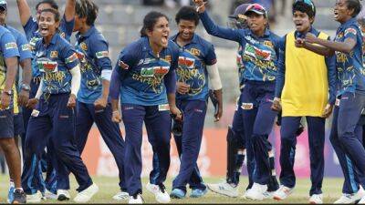 Bismah Maroof - Sri Lankans - Women's Asia Cup: Sri Lanka Steal 1-Run Win Against Pakistan, Sets Up Title Clash Against India - sports.ndtv.com - India - Sri Lanka - Pakistan -  Sandhu
