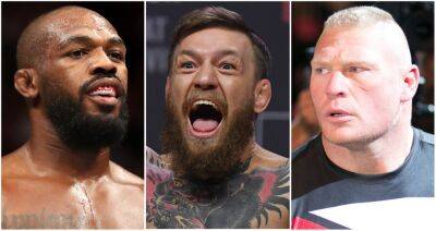 Floyd Mayweather - Conor Macgregor - Jon Jones - Brock Lesnar - Anderson Silva - Georges St Pierre - Daniel Cormier - McGregor, Lesnar, Jones, Silva, GSP: MMA's 'most dangerous' fighters ranked - givemesport.com - Brazil - Usa -  Santos - county Anderson