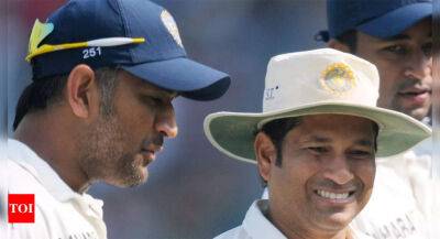 I wanted to play like Sachin Tendulkar but realised his style was different: MS Dhoni