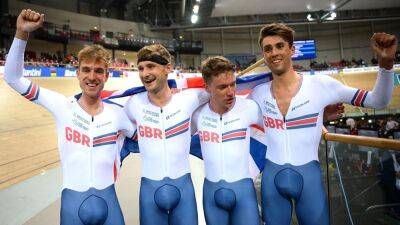 Filippo Ganna - 2022 UCI Track Cycling World Championships: Team GB win gold in men's team pursuit, and silver in women's team pursuit - eurosport.com - Britain - Denmark - Italy - Australia