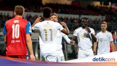 Bayern Munich - Oliver Kahn - Leroy Sané - Thomas Mueller - Leon Goretzka - Viktoria Plzen - Bayern Mulus ke Fase Gugur, tapi Harus Hentikan Hal Ini - sport.detik.com