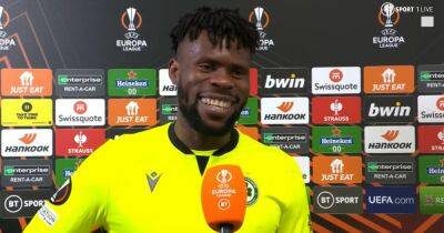 Why Omonia Nicosia goalkeeper Francis Uzoho was 'happy' after his side lost to Manchester United