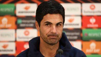 Mikel Arteta - Soccer-Arteta hopes to have avoided injuries after Europa tie on artificial pitch - channelnewsasia.com - Norway