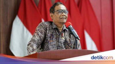 Tim Gabungan Independen - Tragedi Kanjuruhan - Pernyataan Lengkap Mahfud MD Minta Pertanggungjawaban Moral PSSI - sport.detik.com -  Jakarta