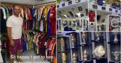 Branislav Ivanovic: Chelsea icon shows off stunning personal trophy museum