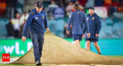 Third T20I between Australia and England abandoned due to rain