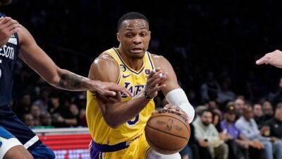 Report: Westbrook to come off bench in Lakers' preseason finale