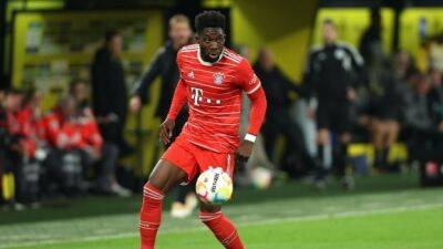 Canadian star Alphonso Davies returns to training with Bayern after head injury