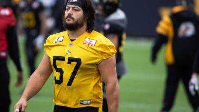 Veteran offensive lineman Revenberg to play 100th game with Hamilton Tiger-Cats on Friday