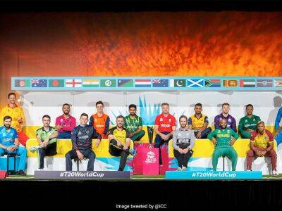 All 16 Captains In One Frame Ahead Of T20 World Cup. See Pic