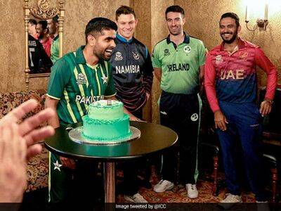 Babar Azam Presented With Birthday Cake During ICC Captains' Day Ahead Of T20 World Cup. See Pics
