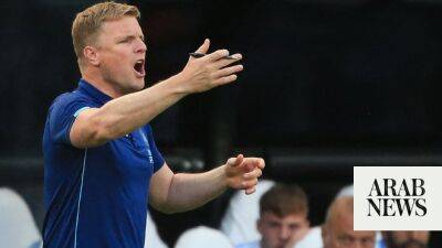 Eddie Howe: ‘no ceiling’ to Newcastle United’s ambitions
