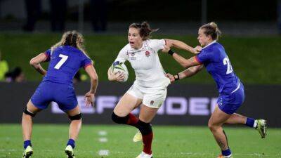 Emily Scarratt - Scarratt leads England to hard-fought win over France - channelnewsasia.com - France - county Centre - Fiji