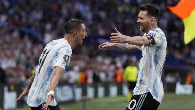Messi worried about injuries to Argentina teammates Di Maria and Dybala